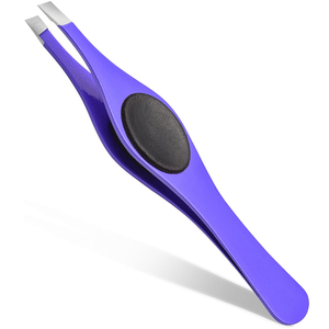 Pinzas para Cejas con Punta Inclinada, MOQ Bajo, Logotipo Personalizado, Acero Inoxidable, Duraderas y Ligeras, para Depilación Precisa de Cejas - Product Image 2