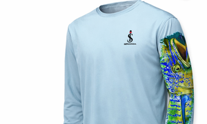 เสื้อเชิ้ตแขนยาว Bull Dolphin Performance แห้งเร็ว ระบายความชื้น เสื้อยืดตกปลา - Product Image 3