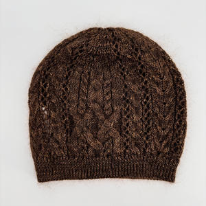Custom ODM OEM <b>Womens</b> Mens Unisex Winter Chunky Cable Jacquard Knit Thick Soft Trendy Ski <b>Beanie</b> <b>Hat</b> - Product Image 1