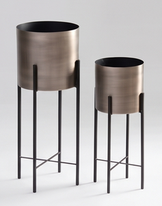 Florero de Metal Moderno de Primera Calidad, Resistente al Óxido, Maceta de Estilo Minimalista Moderno para Decoración del Hogar, Accesorio de Mesa - Product Image 5