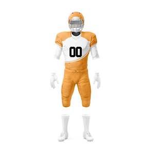 Uniformes de Fútbol Americano Personalizados, Transpirables, Tallas Grandes, Unisex, Mangas Cortas, Impresión por Transferencia de Calor - Product Image 1