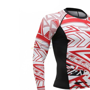 Rashguard Personalizado con Sublimación, Acolchado, 4 Piezas/Conjunto, Shorts de Grappling, BJJ, Boxeo, Camiseta de Compresión - Product Image 6