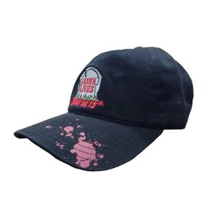 Casquettes de baseball ajustables en coton bicolore style hip-hop pour la vente en gros, casquettes personnalisées à 5 panneaux avec broderie 3D - Product Image 1