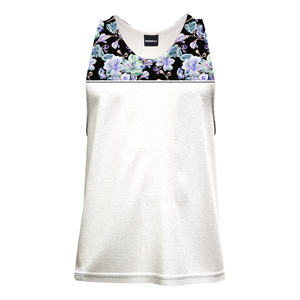 เสื้อกล้ามระบายอากาศได้ดีแขนกุดผ้าสแปนเด็กซ์โพลีเอสเตอร์ลำลองไซส์ใหญ่สำหรับออกกำลังกายในยิมวิ่ง - Product Image 1