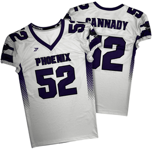 Camiseta de Fútbol Americano con Paneles de Malla, Transpirable, con Logotipo, Número y Nombre Personalizados, para Adultos, OEM, ODM, Venta al Por Mayor de Fábrica - Product Image 6
