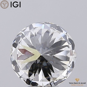 Elegancia que puedes usar Diamond 5,50 CT. Laboratorio crecido CVD corte redondo G Color VVS2 claridad IGI certificado para anillo - Product Image 4
