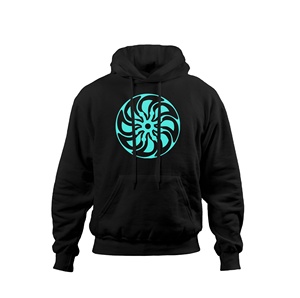 Venta al por mayor de sudaderas con capucha para hombre Bangladesh 100% algodón 380 GSM logotipo de marca personalizado gráfico impreso impermeable Anti-retráctil atractivo - Product Image 6