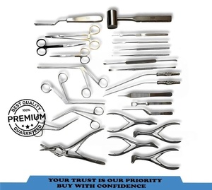 Juego de Instrumentos Quirúrgicos ORL para Septoplastia General de Primera Calidad, Acero Inoxidable Alemán Reutilizable, Certificado CE, Herramientas para Uso Hospitalario - Product Image 1