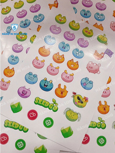 Etiquetas de Papel Sin Recubrimiento Hechas a Medida, Hoja de Etiquetas de Papel Laminado, Etiqueta Impresa con Logotipo OEM ODM, Fábrica en Vietnam - Product Image 4