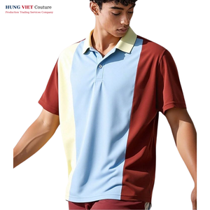 Polo de golf personnalisé pour hommes polo de sublimation de qualité respirant à séchage rapide imprimé en gros - Product Image 5