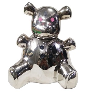 Silver Teddy Bear Box - Product Image 1