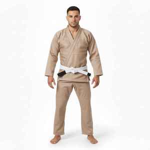 Équipement sportif professionnel de haute qualité, niveau compétition, tissu durable triple couture, ensemble uniforme de judo et de karaté - Product Image 1