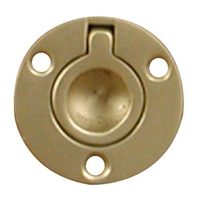 Poignées encastrées carrées en laiton, poignées à anneau carrées, poignées encastrées carrées pour meubles, loquet de trappe de bateau, couleur personnalisée pour armoires