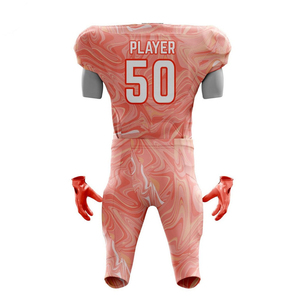 Uniforme de Fútbol Americano al por Mayor, Diseño Personalizado, Sublimación, Jersey Acolchado y Pantalones Cortos, Uniforme Juvenil de Fútbol Americano, Tackle Twill - Product Image 5