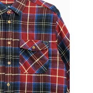 Fournisseur de vêtements streetwear en marque blanche – Chemises à manches longues décontractées à col rabattu en coton à carreaux pour l'automne – Chemises classiques en flanelle - Product Image 5