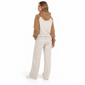 Premium <b>Women</b> Pullover Tracksuit Pullover Top <b>Jogger</b> Pants Set Soft <b>Fleece</b> Fabric Warm Texture Comfortable Fit Casual Winter - Product Image 2