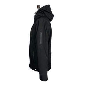 Veste softshell d'hiver à capuche pour homme, best-seller, chaude, imperméable, respirante, anti-UV, résistante aux déchirures, 100% polyester - Product Image 4