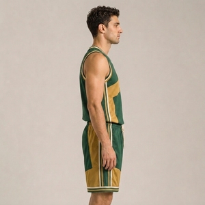 Tenues de basketball, vêtements de sport, uniforme de basketball personnalisé à un prix raisonnable avec des shorts d'été pour le basketball - Product Image 3