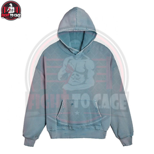 Sudadera con Capucha para Hombre, Estilo Oversize, Lavado Ácido, Nueva Tendencia, Cómoda, Lavable a Máquina, Buena Calidad a Precio Razonable - Product Image 4