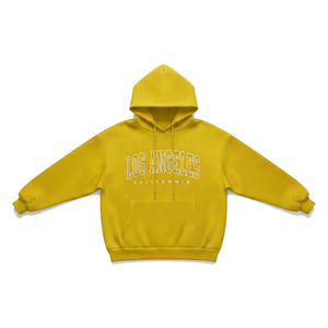 เสื้อฮู้ดผ้าฟลีซคอตตอน 100% สำหรับฤดูหนาว ทรงปกติ ยูนิเซ็กซ์ คุณภาพสูง ผ่านกระบวนการ Stonewashed พร้อมปักโลโก้ตามสั่ง และพิมพ์ลายดิจิทัล - Product Image 3