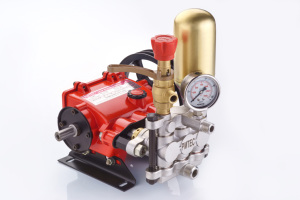 เครื่องพ่นยา PMTEC กึ่งอัตโนมัติ 3 แรงม้า HTP ผ่านการทดสอบความปลอดภัยสูงและได้รับการรับรอง 36 ลิตรต่อนาที 950 รอบต่อนาที ปั๊มแรงดันสำหรับการเกษตร - Product Image 1