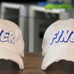 Zeta Phi Beta Finer White Hat Blue Embroidered Sorority <b>Baseball</b> <b>Cap</b> Distressed Adjustable Strap Casual Stylish Women <b>Cap</b> - Product Image 5