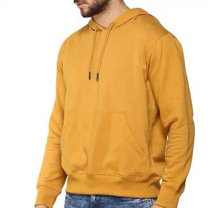 Sweat à capuche patchwork pour homme, vêtements de sport décontractés pour l'extérieur, mode streetwear, sweat à capuche thermique en polaire pour homme, automne hiver, noir - Product Image 2