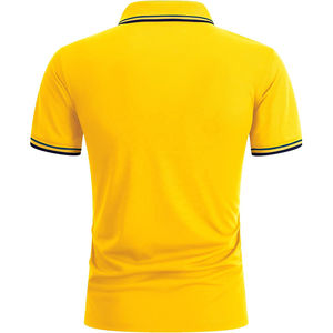 Chemises polo pour hommes, manches courtes, polo de golf avec poches, t-shirt de tennis respirant, polos d'été - Product Image 2