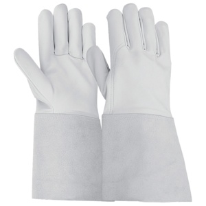 Gants de soudage TIG en cuir de mouton et de vache, haute performance, résistants à l'abrasion, pour la lutte contre les incendies et l'utilisation par les soudeurs - Product Image 1