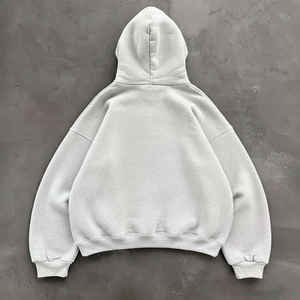 Ensemble de survêtement en molleton français pour homme, sweat-shirt et pantalon, couleur unie, respirant, pull chaud, tenue d'hiver - Product Image 5