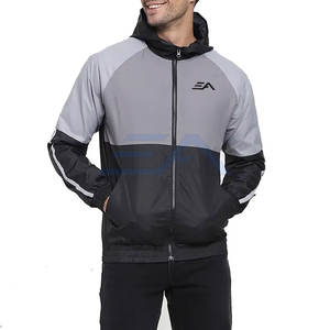 Chaquetas Cortavientos de Invierno Personalizadas con Cuello Alto y Logotipo Frontal, MOQ Bajo, Alta Calidad, Transpirables y Ecológicas - Product Image 5