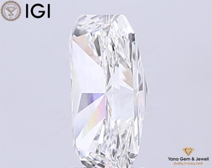 Diamante Cultivado en Laboratorio CVD con Corte Radiante de 5.04 Quilates, Color F, Claridad VVS2, Certificado IGI, para Anillo Personalizado, PURE Sparkle - Product Image 3