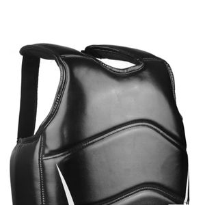 Protection de poitrine en cuir pour entraînement de MMA, couleur noire, meilleur fournisseur OEM, équipement de combat personnalisé, best-seller OEM - Product Image 4