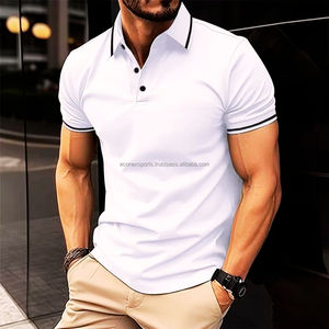 Econex Sports Logo personnalisé pour hommes, polo de haute qualité, tissu en tricot de coton, respirant, grande taille, manches courtes, fourniture OEM ODM - Product Image 2