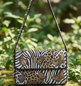 Decorative Leopard Embroidered Seed Beaded <b>Storage</b> <b>Bag</b> Women Shoulder <b>Bag</b> Handbag Ethnic Summer Fashion Evening Party Purse - Product Image 6
