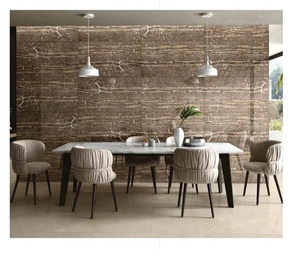 Carrelage de sol en marbre gris italien Carreaux Sol 600x1200 Céramique Porcelaine Villa Bois mat Chambre classique 8.5mm Mall Firebrick - Product Image 3