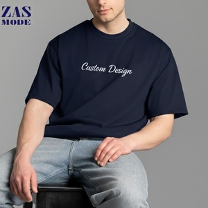 Nouvelle Arrivée Prix Bas T-shirts Homme Grande Taille Écologiques 100% Coton Décontractés Design Uni Séchage Rapide Manches Courtes Tricotés pour la Gym - Product Image 1