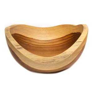Juego de cuencos de masa de madera de calidad pura 100%, diseño Vintage Natural para el hogar, Hotel, restaurante, utensilios de cocina, producto artesanal de gran venta - Product Image 4