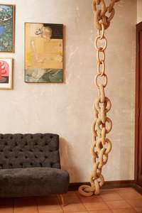 Chaîne murale décorative de luxe en résine pour salon, chambre, couloir d'hôtel, décoration murale pour hôtels et cafés - Product Image 4