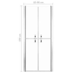 Puerta de Ducha Transparente ESG de 33.9"x74.8" - Product Image 5