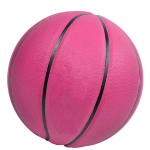 Ballons de basketball en cuir PU rose pour intérieur et extérieur, idéaux pour les fêtes au bord de la piscine, petits paniers, haute qualité, pour l'entraînement sportif et les matchs jeunesse - Product Image 5