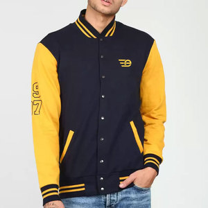 Veste de baseball pour homme, style moderne et décontracté, inspirée de la mode urbaine et de l'athlétisme, pour un look quotidien, en matériau durable. - Product Image 1