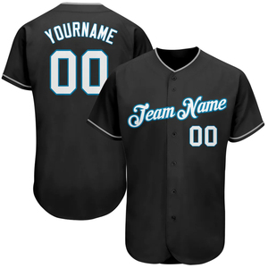 Baseball Uniform Full Sleeve Printed Breathable Moisture-Wicking Anti-Bacterial Quick Dry 100% Polyester Men's <b>Athletic</b> Clothing - Product Image 3