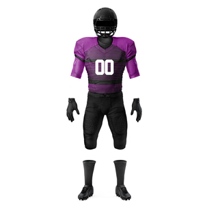 Latest Design American <b>Football</b> Uniform With OEM Service Team Wear American <b>Football</b> Uniform Made In 100% Polyester - Product Image 2