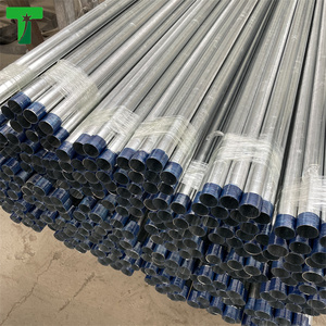 Conducto Emt de 2 pulgadas Emt/<span class=keywords><strong>IMC</strong></span> 3-1/2 ''3'' 2-1/2 ''2'' 1-1/2 ''Conducto Tubo Emt de acero galvanizado 38mm Conducto de acero galvanizado - Product Image 4