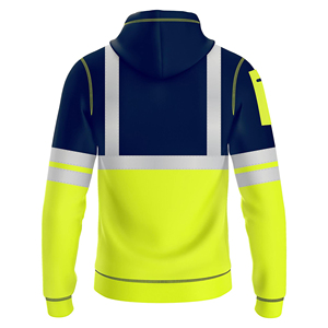 Nouveaux sweats à capuche simples pour hommes, vêtements de travail tendance en polyester, sweats à capuche très demandés, multi-poches - Product Image 2