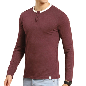 T-shirts décontractés pour hommes, tendance, 100% coton, manches longues, col rond, écologiques, séchage rapide, fabriqués au Pakistan, service OEM - Product Image 6