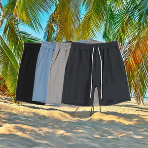Pantalones Cortos Casuales de Verano para Hombre, 100% Algodón, Estilo Vintage, Ecológicos, Antiarrugas, de Secado Rápido, Transpirables, Tejido de Lona de 120g - Product Image 2