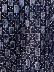 Ethnic Navy <b>Velvet</b> Floral Embroidered Suzani <b>Jacket</b> With Geometric Pattern Full Sleeve Stand Collar Bohemian <b>Women's</b> Autumn Coat - Product Image 6
