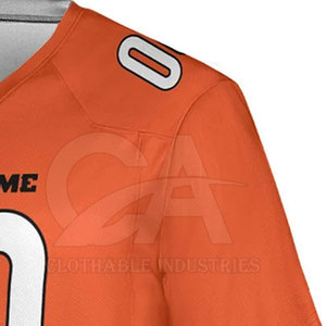Jersey de Fútbol Americano Personalizado con MOQ Bajo, Producción Rápida, Listo para Enviar, Jerseys de Fútbol Americano al por Mayor - Product Image 4